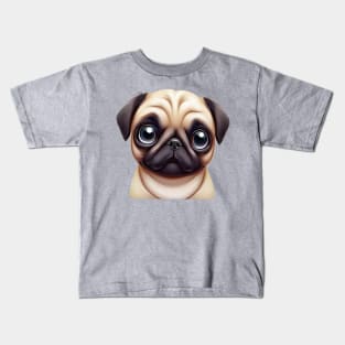 Pug Masterpiece Kids T-Shirt